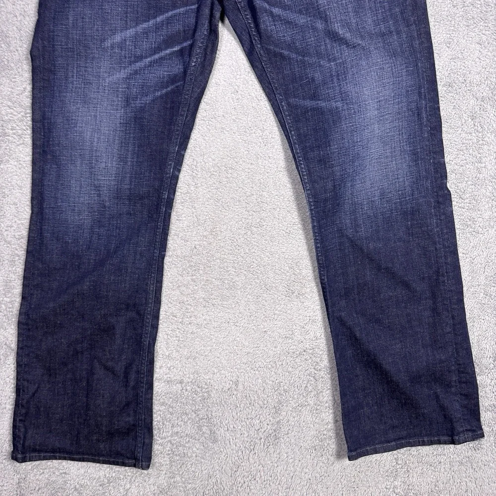 Guess Falcon Jeans Mens 40x32 Regular Boot Button Fly Dark Y2K Whisker